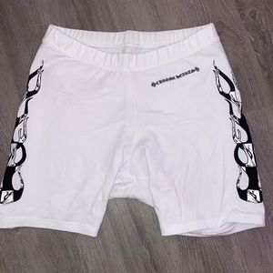 Chrome hearts biker shorts